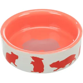Kerámia tál hörcsögöknek, színes 80 ml/8 cm